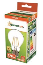 Spectrum - lampa LED ozdobna GLS E27 5W ciepła biała 