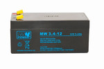 Akumulator AGM MW Power 12V 3,4Ah 6-9 lat
